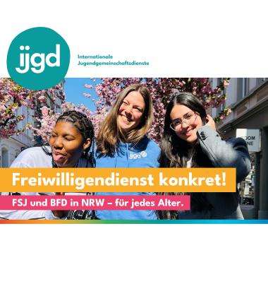 3. + 17. Juni 2026 // online // Freiwilligendienst konkret!